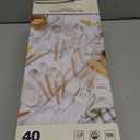 Country Kitchen Non Stick Silicone Utensil Set with Rounded Wood Handles for Cooking and Baking, 38 Piece Set, Khaki