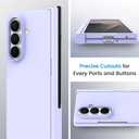 tharlet for Samsung Galaxy Z Fold 7 Case with Screen Protector Built-in S Pen Holder [Hinge Protection] Slim Fit Protective Phone Case for Galaxy Z Fold 7, Pink