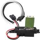 89019088 Blower Motor Resistor, Blower Fan Speed Resistor Kit with Harness Compatible with Chevy Silverado GMC Suburban Sierra Yukon 2003-2006, Replaces# 973-405, 15-81086, 22807123