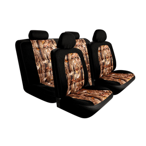 Pilot Automotive SC-5025E Polyurethane Black 10-Piece Camo Mesh Seat Cover, Universal Fit for Most Vehicles