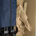 Timber Ridge 350L Extra Large Collapsible Folding Wagon Carts with Brake, Heavy Duty Outdoor Camping Utility Wagons with Extended Height, Adjustable Handle, Cup Holders, Side Bag(Blue)