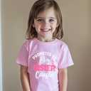 Cousin Crew Shirts for Kids Boys and Girls Baby T-Shirt Promoted to Big Cousin Toddler Summer Short Sleeve Tops Tee 2-8 Years (Pink)