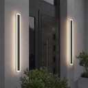 Coinmit 2 Pack 39.4Inch Long Outdoor Lights 4000K Dimmable Exterior Wall Mount Lighting Modern Outdoor Light IP65 Waterproof for Garage Porch