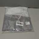 LILLUSORY Womens Leather Mini Fall Skirt with Slit (Large, Brown)