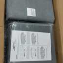 5th Wheel RV Cover-Upgraded 7Layers Heavy Duty RV Cover,Camper RV Cover Breathable,Waterproof Anti-UV Windproof Winter Camper Cover with Tongue Jack Cover,Windproof Ropes Gutter Covers (29'~ 33')