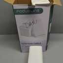 FOCUSLINE 200 Linen Feel Disposable Bathroom Napkins, Soft and Absorbent Paper Guest Towels, Cloth-Like Hand Towels Decorative Paper Napkins for Parties, Weddings, Dinners or Events, Silver, 12" x 17"