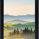 HUKONHEP 6x16 Black Picture Frames, Photos Frame with Plexiglass, Wall Gallery Photo Frames, Horizontal and Vertical for Wall Mounting, Home Office Decoration