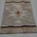 Bathroom Rugs Beige Boho Bath Mat Non Slip, Soft Absorbent Washable Bath Rug Floor Mat for Bathroom Shower Tub Modern Decor 18x24