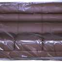 Wowfit Furniture Cover Dust-Proof Moving Bag for Sofa & Boxes  Clear, Odorless Plastic  4mil Thick  92W x 42D x 62/41H Inches (Tape Not Included)