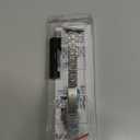 MioHHR Slim Metal Band Compatible with Apple Watch Band 42mm(Series 11 10) 41mm(Series 9 8 7) 40mm(Series 6 5 4 SE3/2/1) 38mm(Series 3 2 1),Stainless Steel iWatch Bands for Women,Silver/Gold