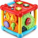 VTech Busy Learners Activity Cube (Frustration Free Packaging) (Red)