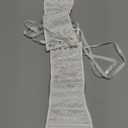 SUOSDEY Kids Jacquard Corset Belt with Soft Bones Girls Teens Pirate Halloween Renaissance Lace-up Black Waist Corset Belt (Fit Waist Size 20"-23", 03-white(jacquard))