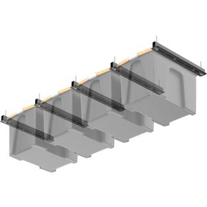 Overhead Garage Storage Rack, Heavy Duty Ceiling Storage Rack
