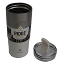 Manna™ Ridge™ Stainless Steel Coffee Tumbler - White