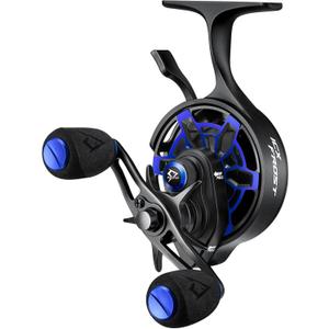 Piscifun ICX Frost Ice Fishing Reel, Innovative Structure Design, Magnetic Drop System Inline Ice Reel, No line Twist, Large Spool Diameter, 7+1 Shielded BB, 2.7:1 High Speed Ratio
