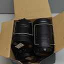 Lichamp LED Camping Lantern, 4 Pack Battery Powered Flashlight for Power Outages, Portable Collapsible Hanging Light Essential for Home, Outdoor, Emergency Lamp Survival Kit Gear for Hurricane, Gray