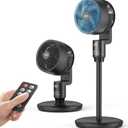 Amazon.com: JRD Fan for Bedroom, 70 Oscillating Standing Fans, Quiet Floor Fan, 100ft Pedestal Fans for Room, 6 Speeds, 3 modes,90 Manual Vertical, 19-38" Adjustable Height,24H Timer,Remote Control : Home & Kitchen