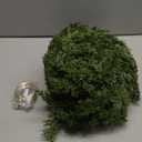 Lvydec Lighted Christmas Pine Garland Decoration, 9ft Realistic Cedar Cypress Garlands Christmas Greenery Garland with Lights for Holiday Mantel Fireplace Table Centerpiece (9Ft)