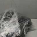 F-color SUV Cargo Liner for Dogs - Waterproof Pet Cargo Liner with Side Flaps, Comfort Dog Cargo Cover with Bumper Flap, Scrachproof Non-Slip Large Size Universal Fit SUVs Sedans Trunks Vans, Black (L : 55" x 93")