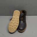 Men's Waterproof Snow Boots Hiking Boot (13, Dark Gray-fur Lining)