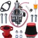 VM22 212cc Carburetor with Air Filter Intake Mainfold Kit Fit for Mikuni 22mm Carb Predator 224cc 212cc 196cc 6.5 HP Performance Engine for GX200 GX160