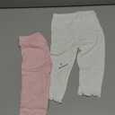 Baby and Toddler 2 Pack Pull On Pants Solid Ribbed Leggings Infant Clothes Size 100 cm