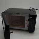 Emerson MW7302B Compact Countertop Microwave Oven with Touch Control, LED Display, 700W, 10 Power Levels, 6 Auto Menus, Glass Turntable and Child Safe Lock, 0.7 Cu., Ft. Black