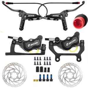 Diamond King Zoom HB-890E Ebike Hydraulic Brakes (Black & 2-PIN Connector)