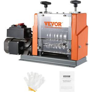 VEVOR Electric Wire Stripping Machine 0.06"-0.98" Automatic Wire Stripper
60W Copper Cable Stripper with 7 Channels, Transparent Cover, Adjustable Knob, for Wire Stripping Scrap Copper Recycling