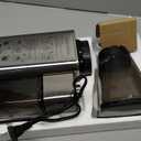 Conical Burr Espresso Coffee Grinder Electric, Coffee Bean Grinder for Home Use Upgraded 48 Grind Settings, 35s Precision Timer, Anti-Static for Pour Over/Drip/French Press, Stainless Steel Black