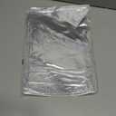 Sancua Clear Plastic 100% Waterproof Round Tablecloth - 60 Inch - Vinyl PVC Table Cloth Protector Oil Spill Proof Wipe Clean Table Cover for Dining Tables, Parties & Camping, Crystal Clear