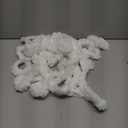 5 Yards Christmas Faux Fur Ribbons for Christmas Tree Decor, 2 Inch Faux Fur Trim Winter Holiday Decoration Ribbons for Xmas Wreath Bows DIY Crafts, White