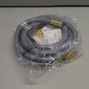 GASPRO 12 Feet 3/8" ID Natural Gas Hose, Low Pressure LPG Hose with Quick Connect, for Weber, Char-broil, Pizza Oven, Patio Heater and More