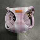 CHEDE No Pull Floral Pattern Dog Harness- Lightweight and Soft Dog Harness, Adjustable Small Dog Harness and Leash Set, with Dog Leash, Suitable for Puppy Small and Medium-Sized Dog