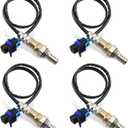 4Pcs Oxygen Sensor Upstream or Downstream 234-4566 Compatible for 2007-2019 Chevrolet Camaro Equinox Impala Traverse GMC Acadia Buick Enclave Cadillac XTS Pontiac [3.6L V6] Engine Only