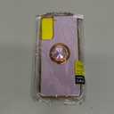 for Samsung Galaxy S21 5G Case, with 2 Screen Protector, Built-in 360 Ring Holder Magnetic Stand, Luxury Electroplated Plating Edge Shockproof Protective Phone Cover, Purple