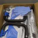 Swive Shower Chair with Arms and Back Heavy Duty 500 lbs for Seniors Elderly Disabled or Bariatric Adults Bench Seat for Inside Shower Stall and Bathroom Bath Tub Seats Adjustable Stool