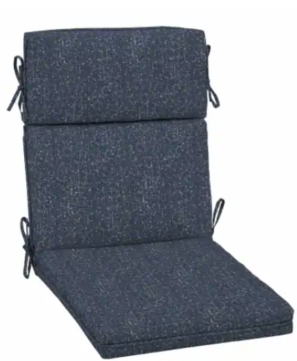 HD Designs Outdoors High Back Dining Chair Cushion - Spellbound Blue