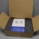 WePet Cat Litter Box Mat, Kitty Premium PVC Pad, Durable Trapping Rug, Phthalate Free, Urine-Resistant, Scatter Control, XXL 120 x 90 cm, Grey