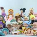 Mini Rebirth Decorative Ornaments, 6pcs Gift Box Miniature Decorative Ornaments Outfit