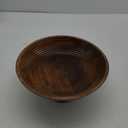 Folkulture Wooden Fruit Bowl for Kitchen Counter | 12" Large Premium Eco Friendly Banana Fruit Basket for Kitchen | Acacia Wood Bowl with Holder, Pedestal for Table Decor, Centerpiece for Dining Table