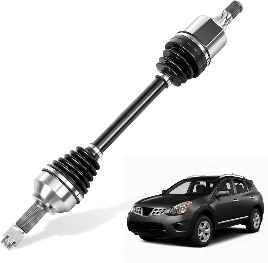 GEARLAST CV Axle Shaft Assembly Compatible with Nissan Altima Sentra 2007-2015, Rogue Select 2014-FWD 2015, Sentra Auto CVT Trans 2007-2012, Front Left Driver Side (39101ET80C)