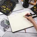 Chuangdi 20 Pcs Employee Appreciation Gift Bulk A5 Leather First Day of School Gifts Thank You Gifts 10 Inspirational Notebook and 10 Motivational Ballpoint Pen for Coworker Team Teachers Student