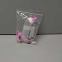 Kitten Nursing Nipple with Syringe, Wide Mouth Angled Puppy Feeding Bottles, with Ventilation Valve Resistant Tearing for Puppies, Kittens, Rabbit, Small Wildlife (L Nipple,Pink)