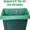 BioBag RegSHOP Certified Compostable Shopping Bags (1 Count (Pack of 120))