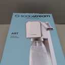 SodaStream Art Sparkling Water Maker (White) with CO2 and Dishwasher Safe Bottle