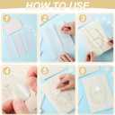 Affrolling 100 Sets Wedding Invitations Wraps Set Pearl Pre Folded Vellum Jackets for 5 x 7 Invitations Include 100 Pcs Vellum Jackets Wax Seal Stickers Pearl Stickers for Wedding Invites DIY