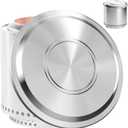 Fire Pit Lid for Solo Stove Bonfire, 19.5 Inch Stainless Steel Cover for Solo Stove Bonfire smokeless firepit - Weather-Resistant Accessories for Protection and Tabletop Use