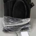 Snailax Back Massager with Heat, Memory Foam Chair Massage Pad, 5 Massage Modes & 2 Heat Settings, Seat Massager for Office Chair,Home Use