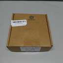 Suncalla 12 Set 4 Inch White Faux Fur Pom Pom Balls with Elastic Loop Faux Leather Tags Personalized Leather Label for Hat Beanie Scarf Gloves Bag Accessory Clothes Knitting Crochet Item DIY